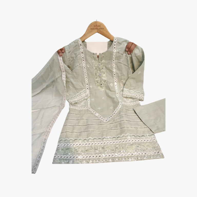 Exquisite 3-Piece Embroidered Girls